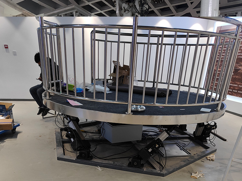 电动六自由度地震平台